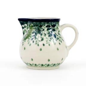 Mlecznik ceramiczny 091 0,2l <br> 2206X Zielone paprocie